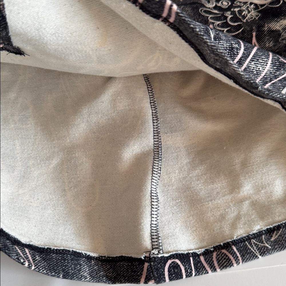 Desegual Maria Escote Y2K Punk Bow Detail Kawaia Mini Slim Dress size S - Picture 10 of 10